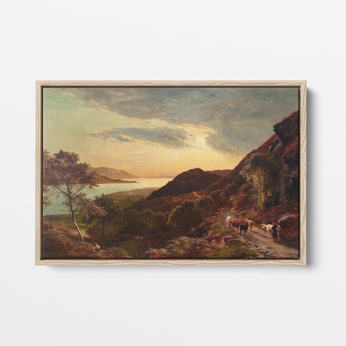 Sunset Over the Estuary | Sidney Percy | Ave Legato Art Prints