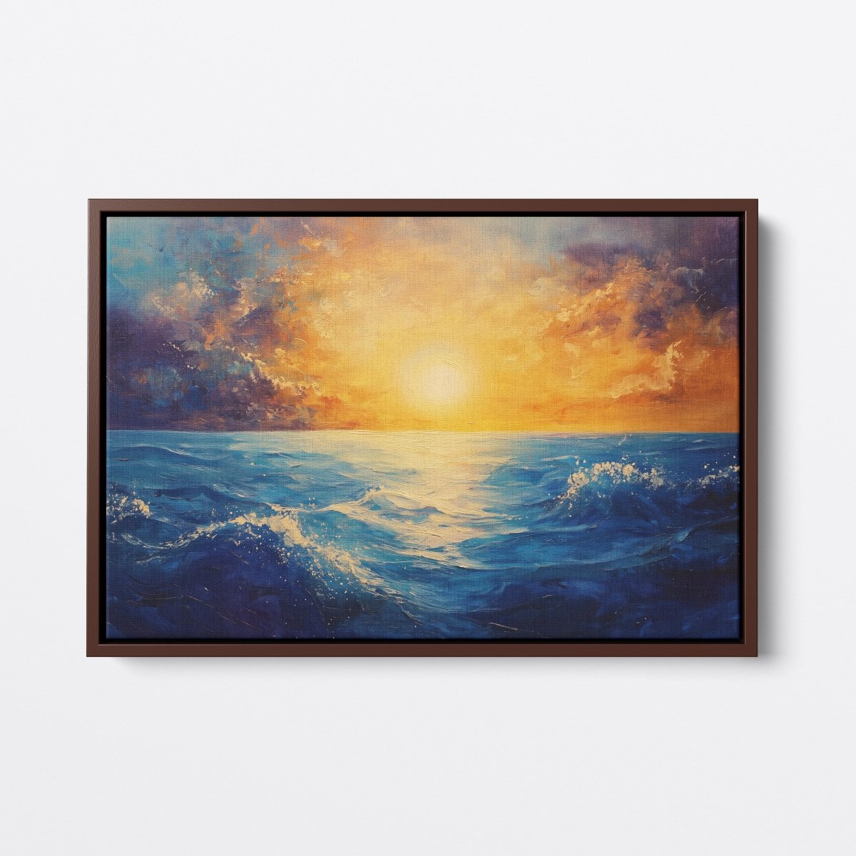 Sunset Over the Sea | Ave Legato | Ave Legato Art Prints