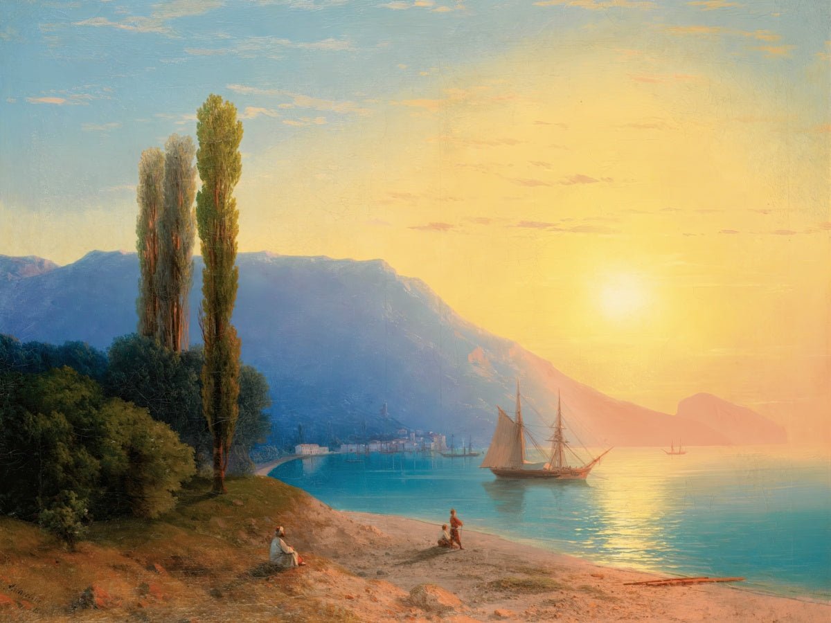 Sunset over Yalta | Ivan Aivazovsky | Ave Legato Art Prints