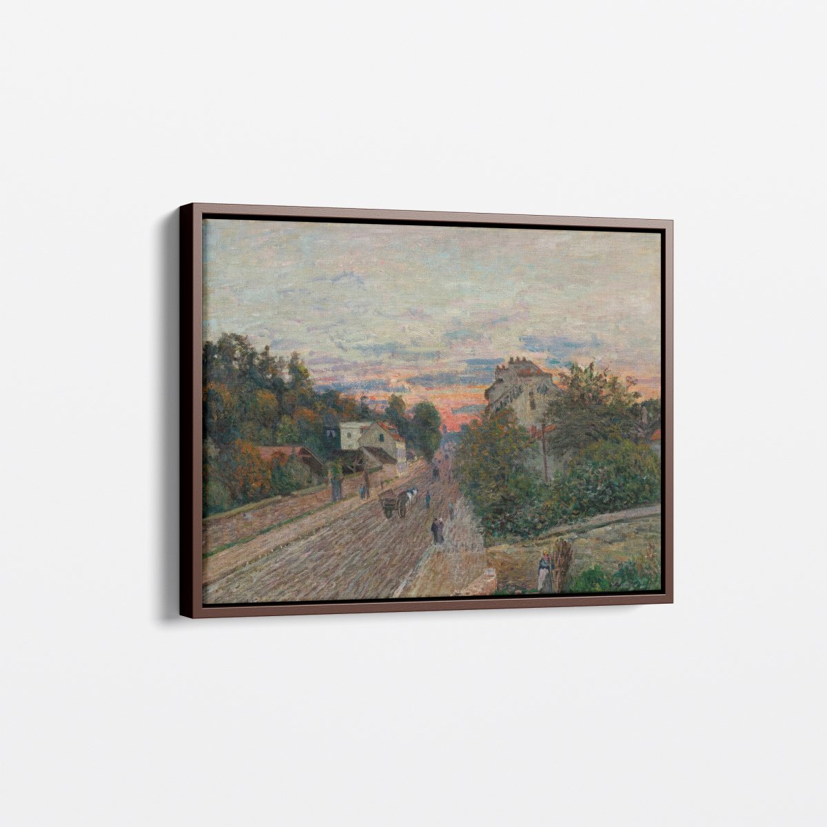 Sunset, Road to Versailles | Alfred Sisley | Ave Legato Art Prints