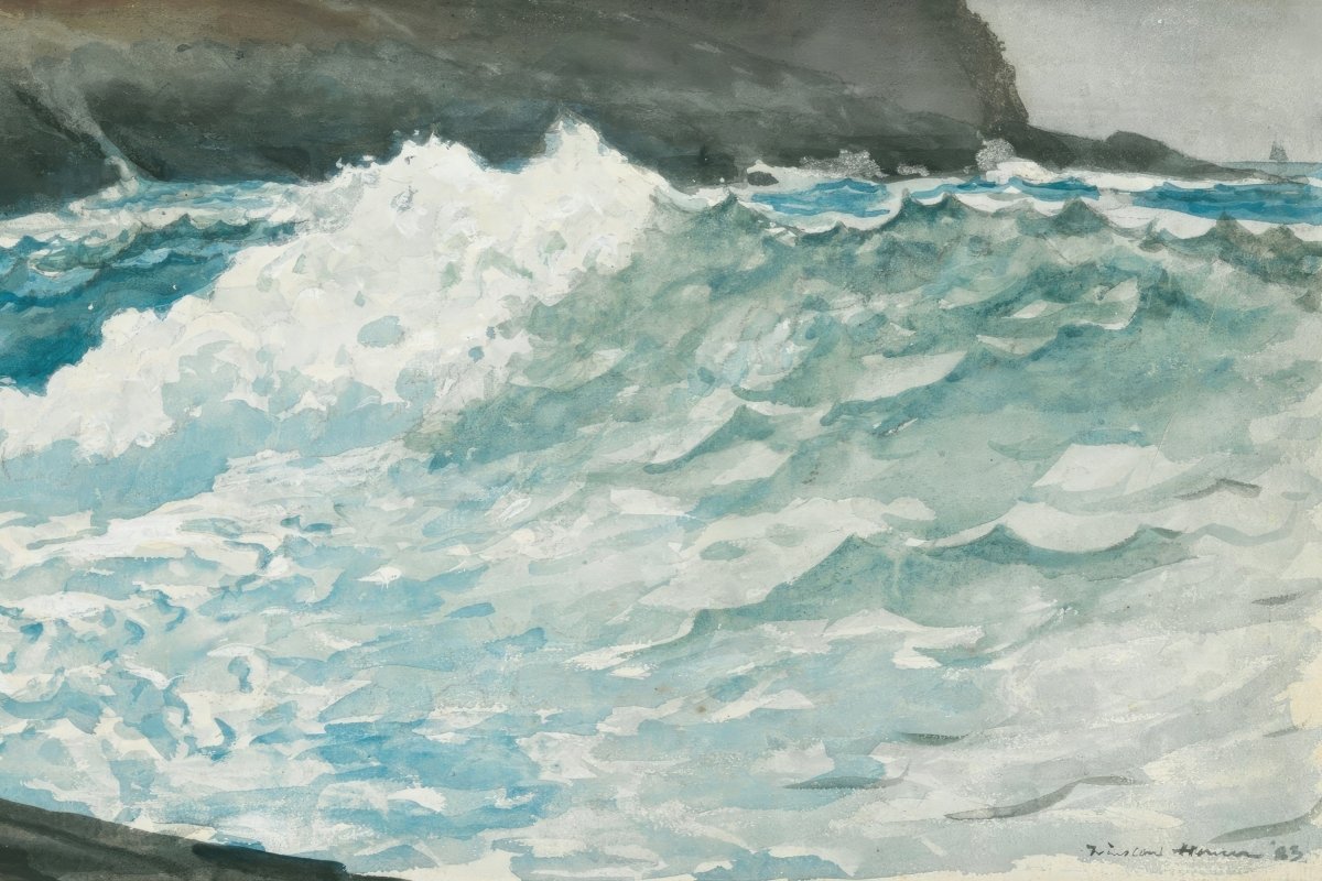 Surf, Prout's Neck | Winslow Homer | Ave Legato Art Prints