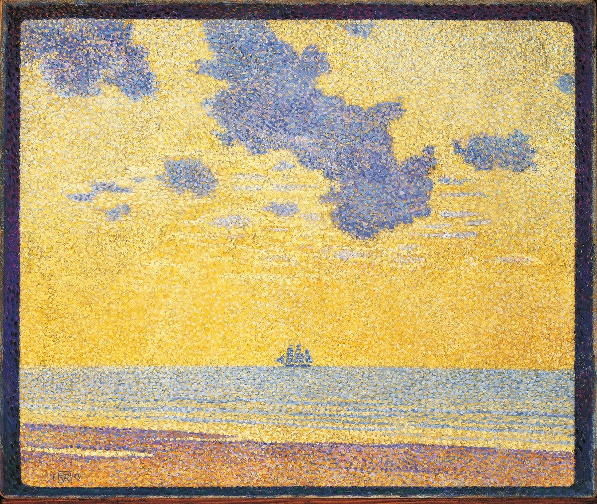 Tangerine Sky | Theo van Rysselberghe | Ave Legato Art Prints