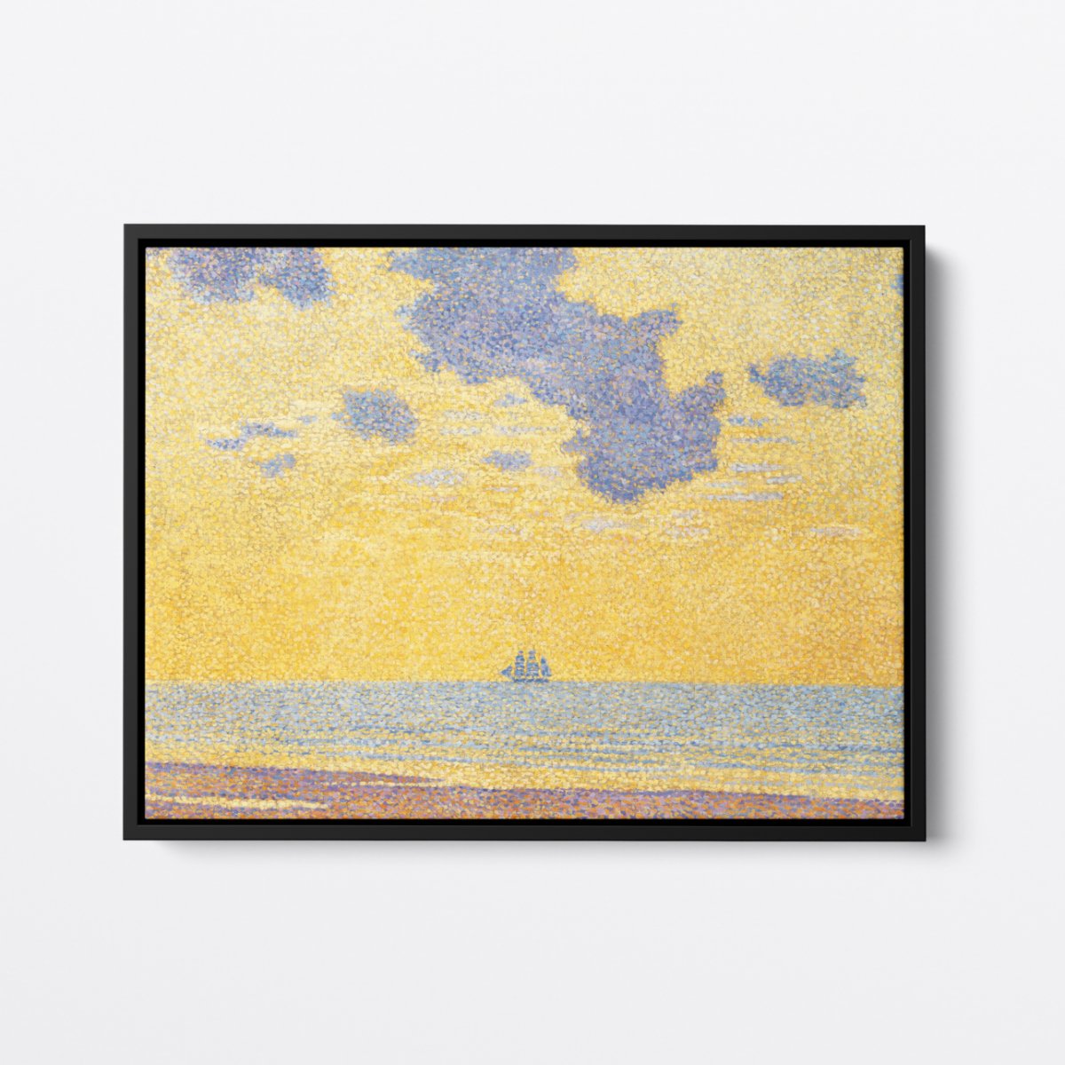 Tangerine Sky | Theo van Rysselberghe | Ave Legato | Canvas Art Prints | Vintage Artwork