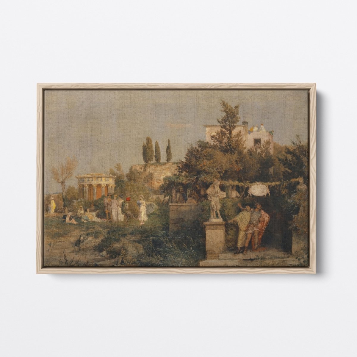 Tavern in Ancient Rome | Arnold Böcklin | Ave Legato Art Prints