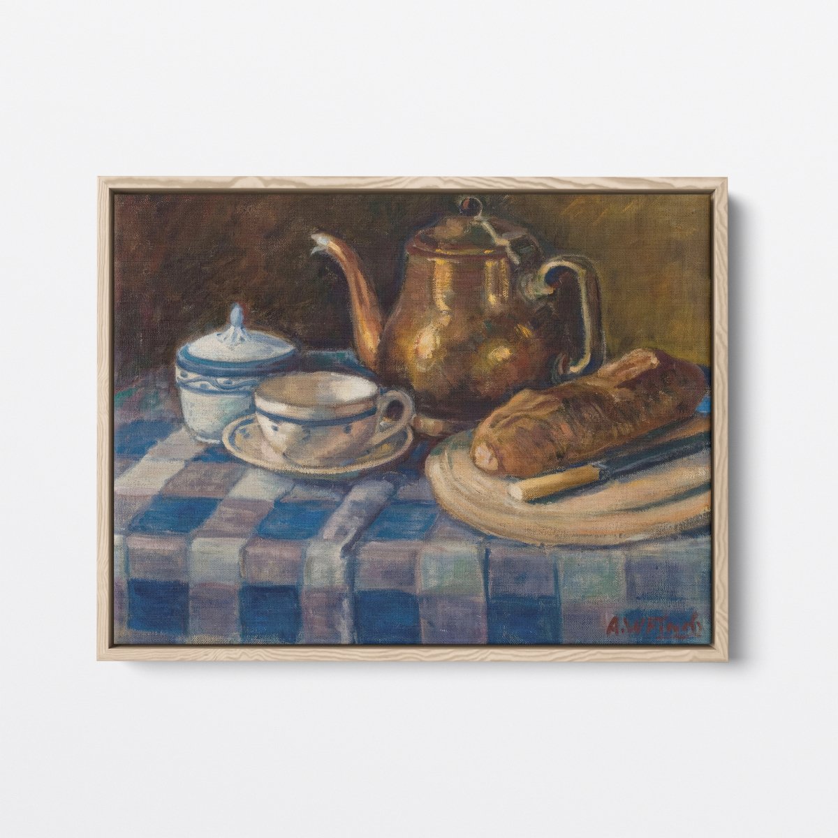 Teapot Still Life | Alfred Finch | Ave Legato Art Prints