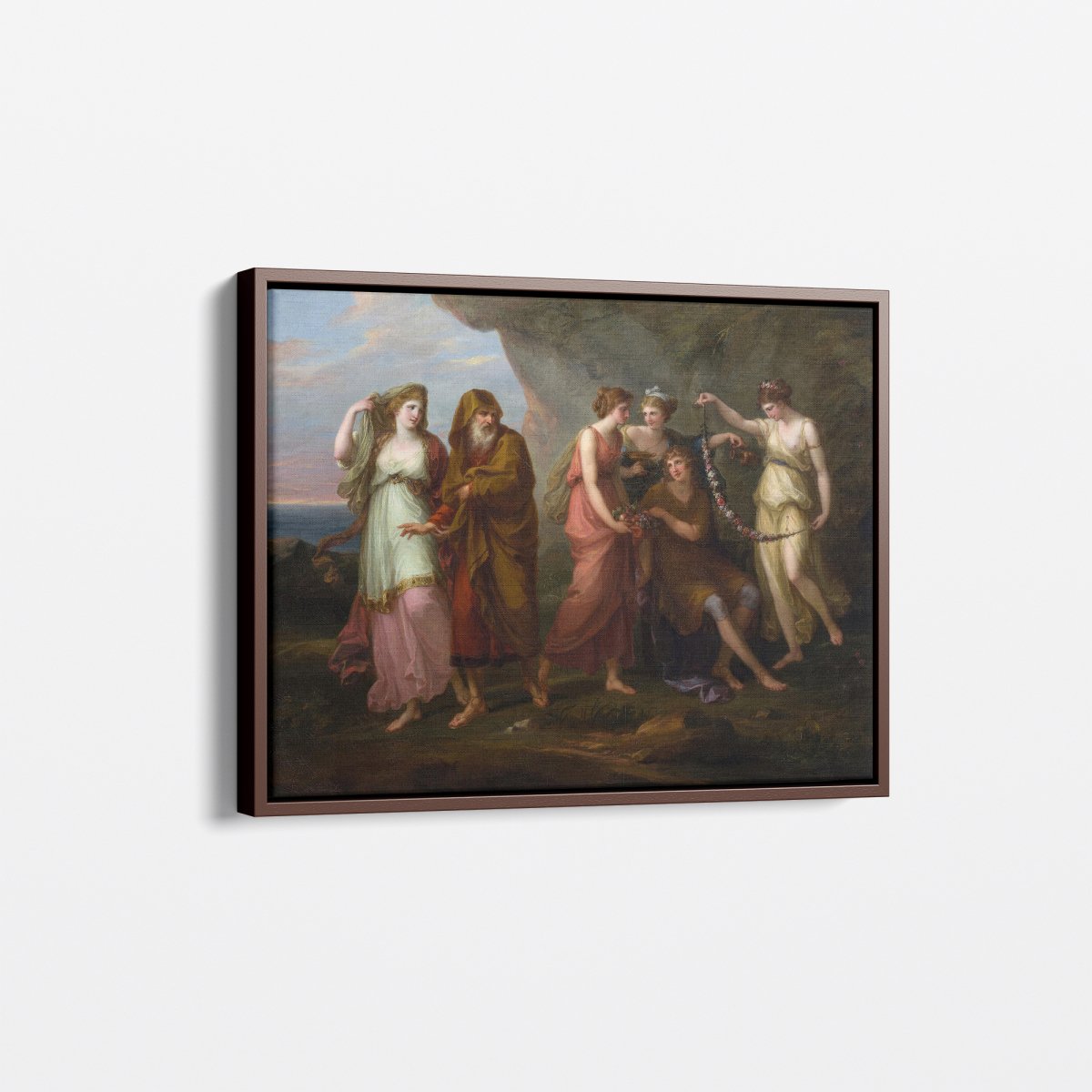 Telemachus and the Nymphs of Calypso | Angelica Kauffman | Ave Legato Art Prints