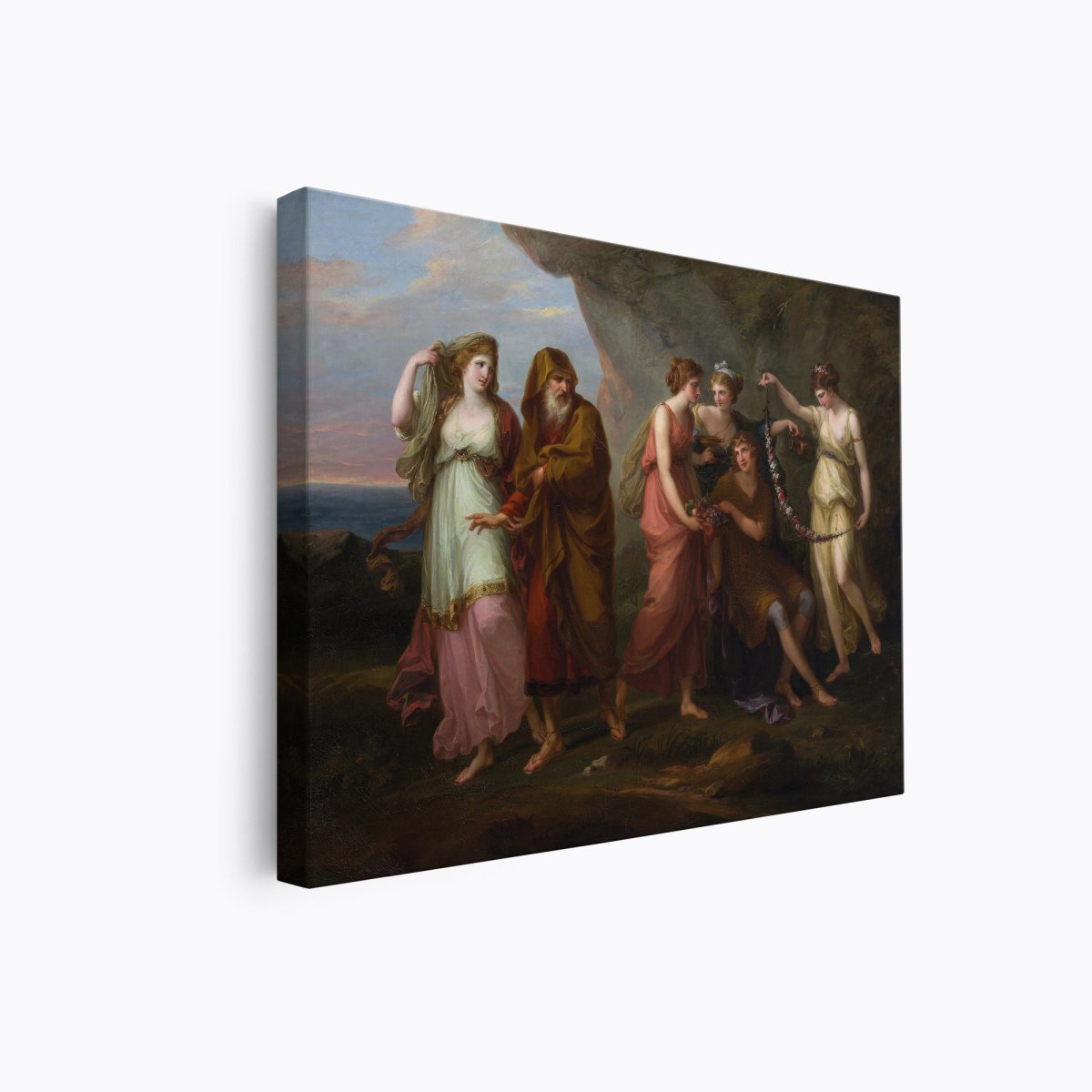 Telemachus and the Nymphs of Calypso | Angelica Kauffman | Ave Legato Art Prints