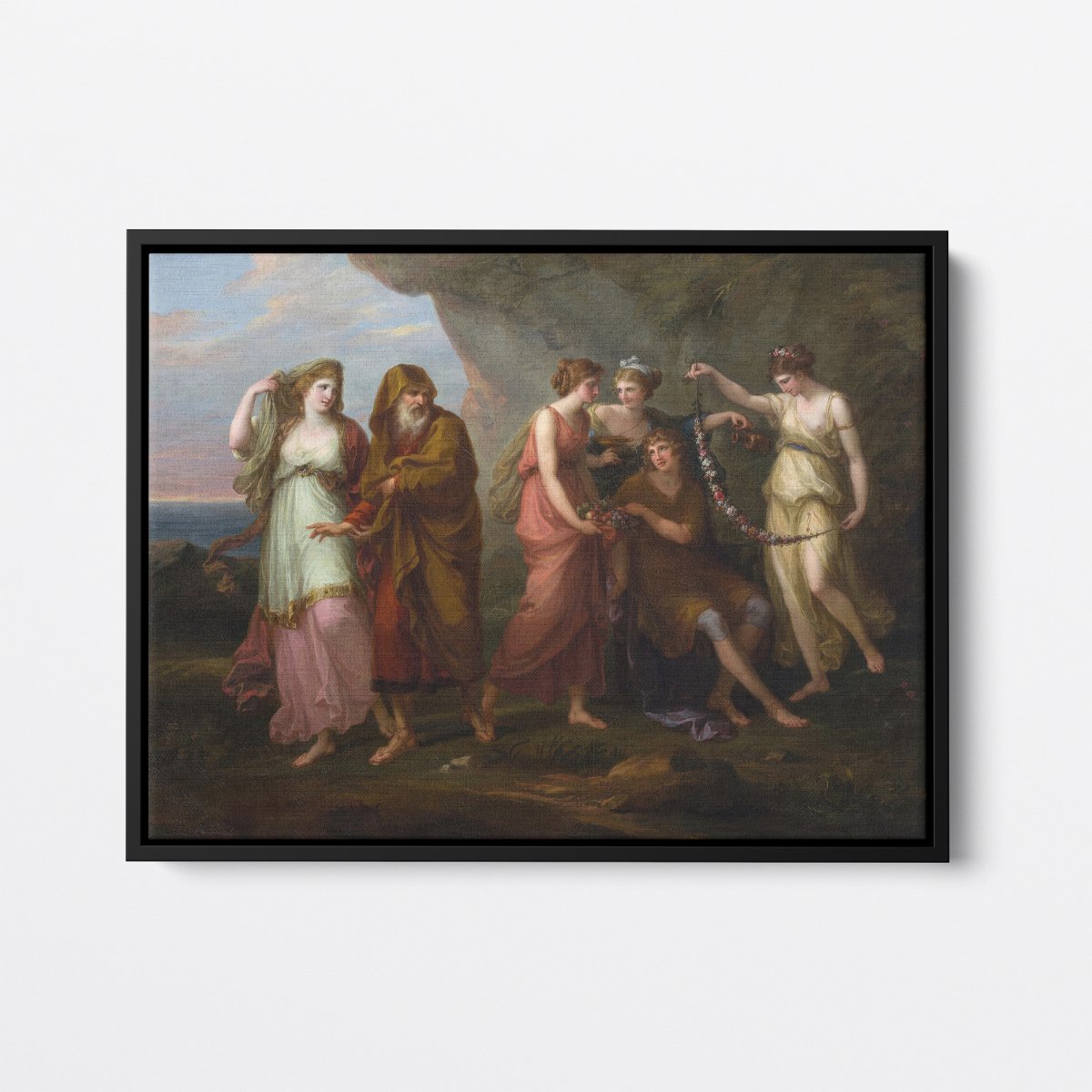 Telemachus and the Nymphs of Calypso | Angelica Kauffman | Ave Legato Art Prints