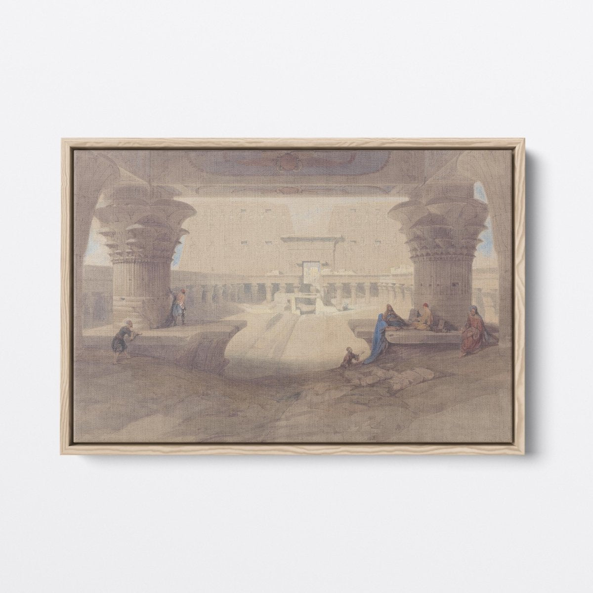 Temple of Edfu, Upper Egypt | David Roberts | Ave Legato Art Prints