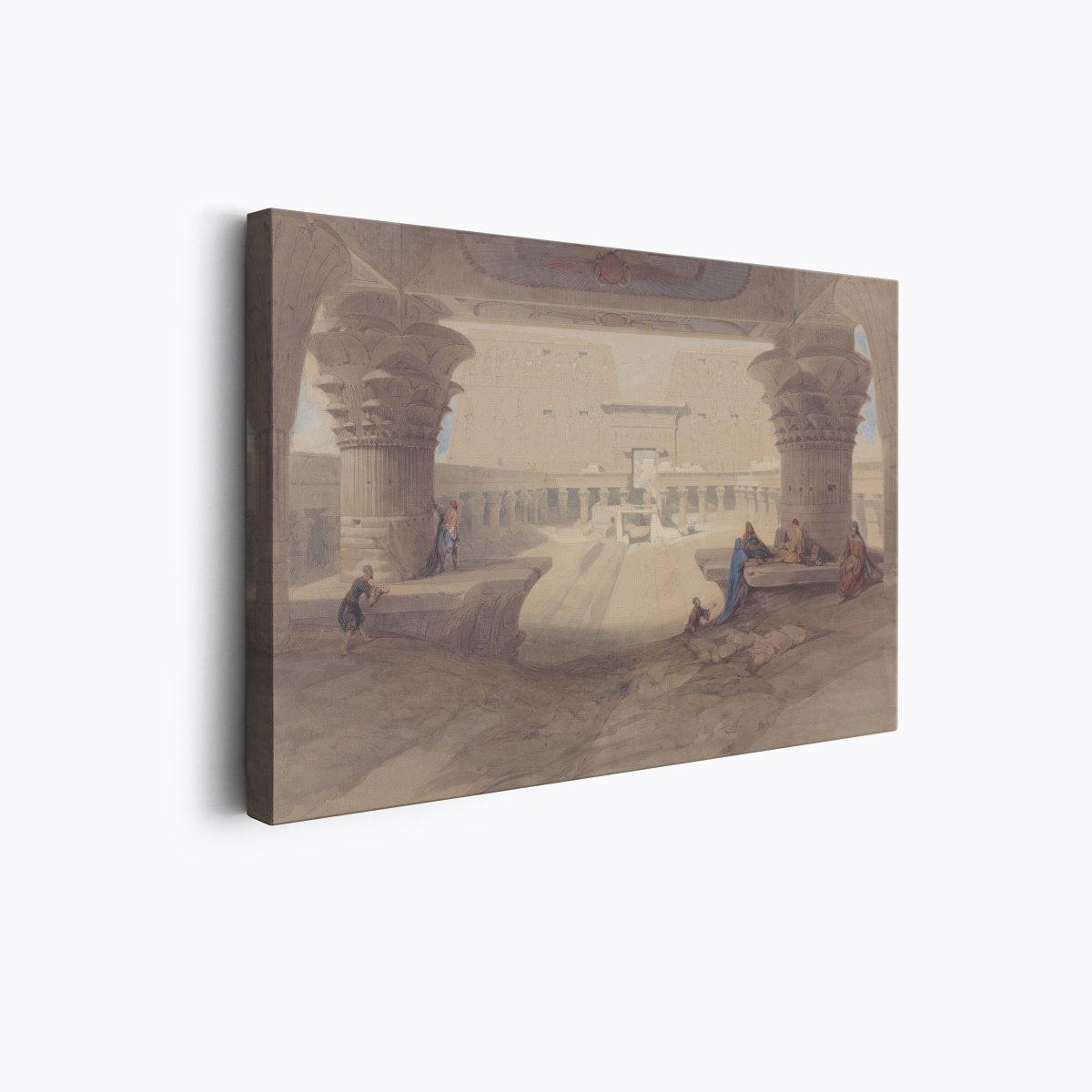 Temple of Edfu, Upper Egypt | David Roberts | Ave Legato Art Prints