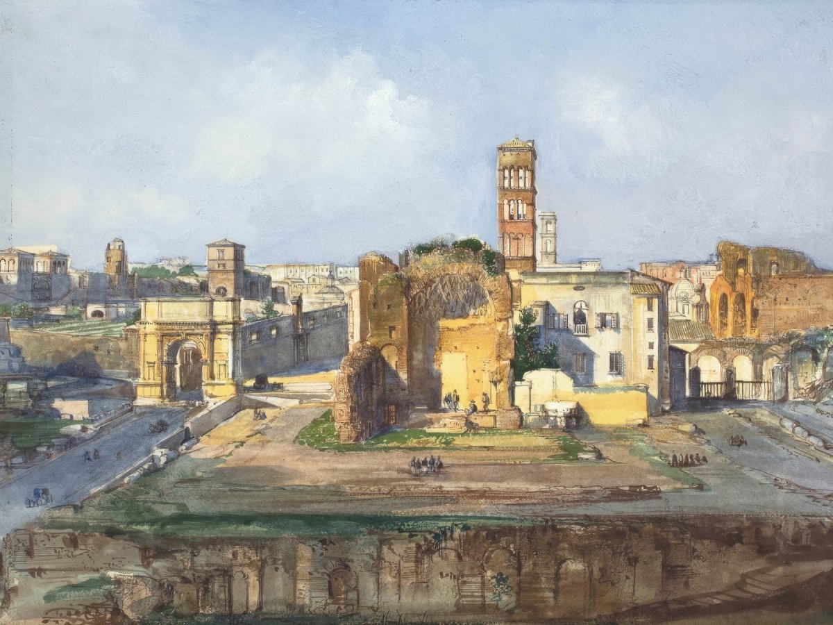 Temple of Venus | Ippolito Caffi | Ave Legato Art Prints