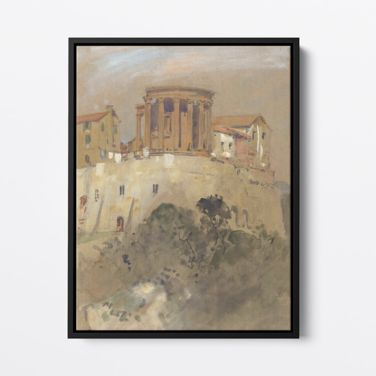 Temple of Vesta at Tivoli | Hercules Brabazon | Ave Legato Art Prints