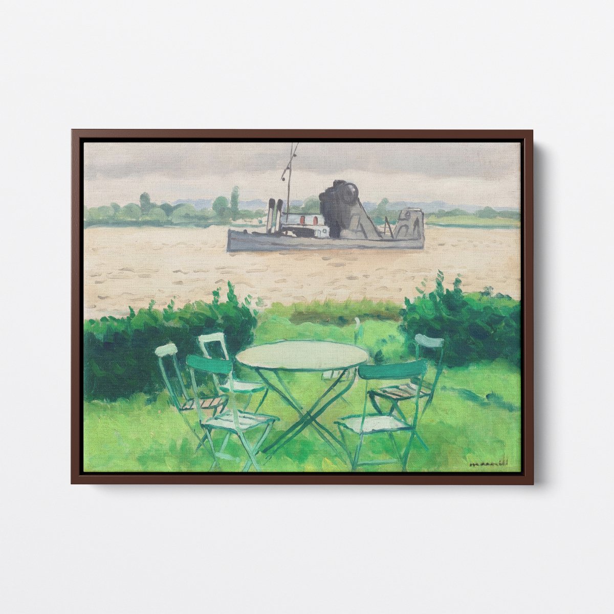 Terrace at Old Port | Albert Marquet | Ave Legato Art Prints