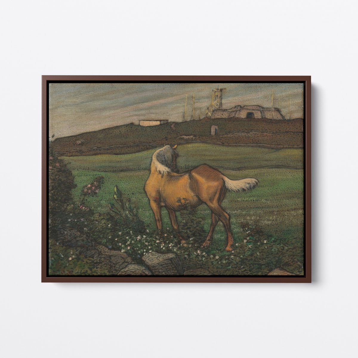 Texas Horse | Nils Kreuger | Ave Legato | Canvas Art Prints | Vintage Artwork