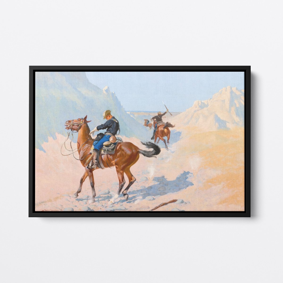 The Advance - Guard, or The Military Sacrifice | Frederic Remington | Ave Legato Art Prints