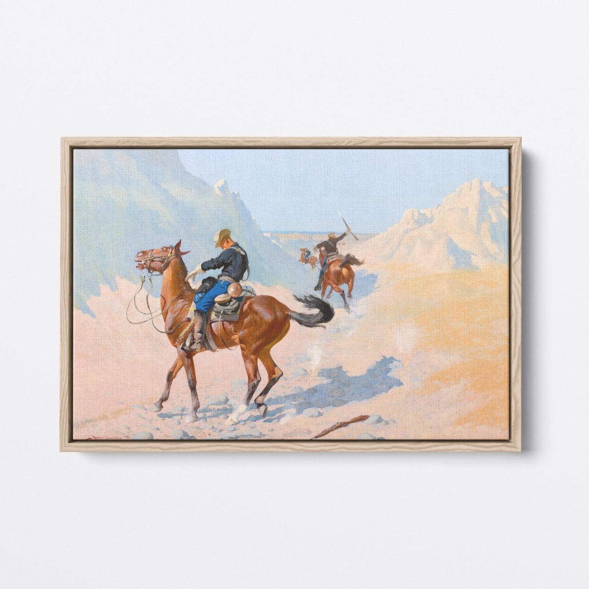 The Advance - Guard, or The Military Sacrifice | Frederic Remington | Ave Legato Art Prints