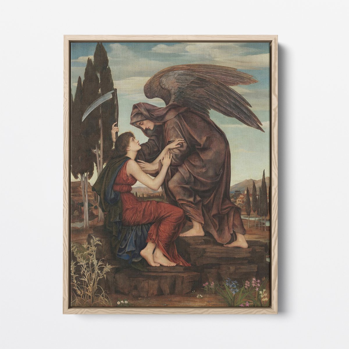 The Angel of Death | Evelyn De Morgan | Ave Legato Art Prints