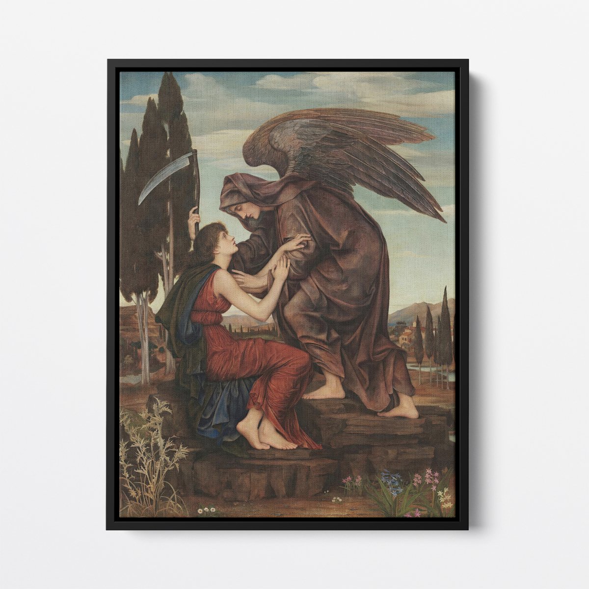 The Angel of Death | Evelyn De Morgan | Ave Legato Art Prints