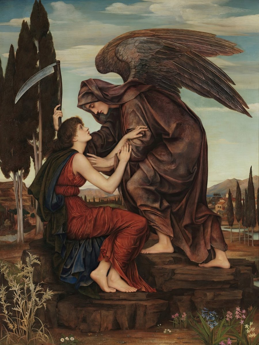 The Angel of Death | Evelyn De Morgan | Ave Legato Art Prints