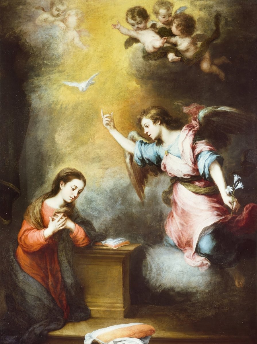 The Annunciation | Bartolomé Murillo | Ave Legato Art Prints