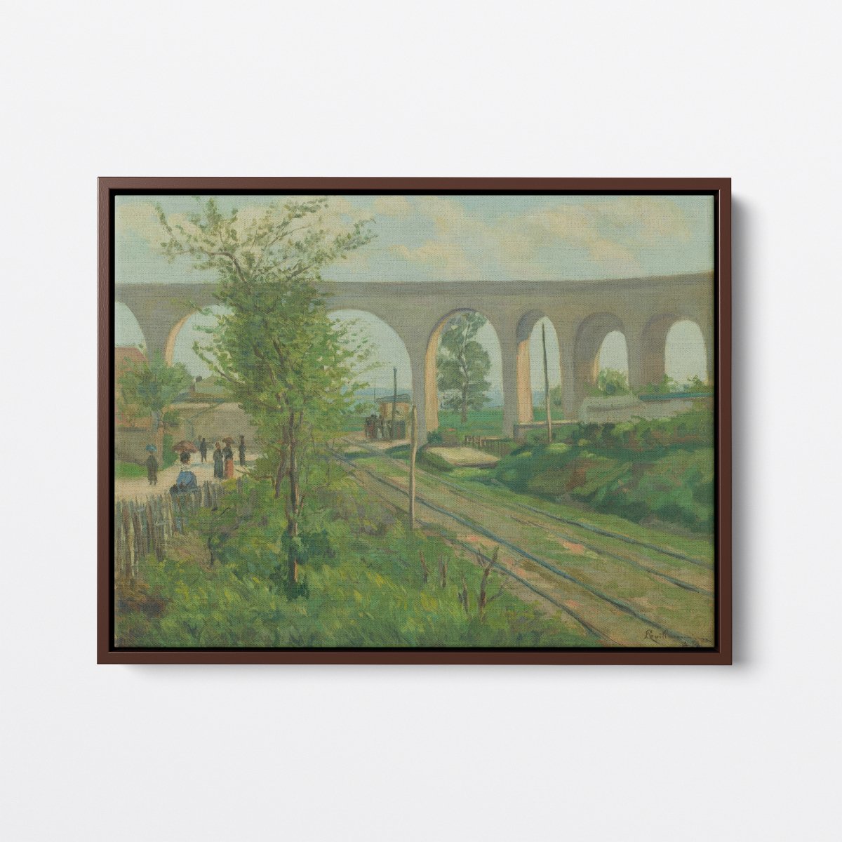 The Arcueil Aqueduct | Armand Guillaumin | Ave Legato Art Prints