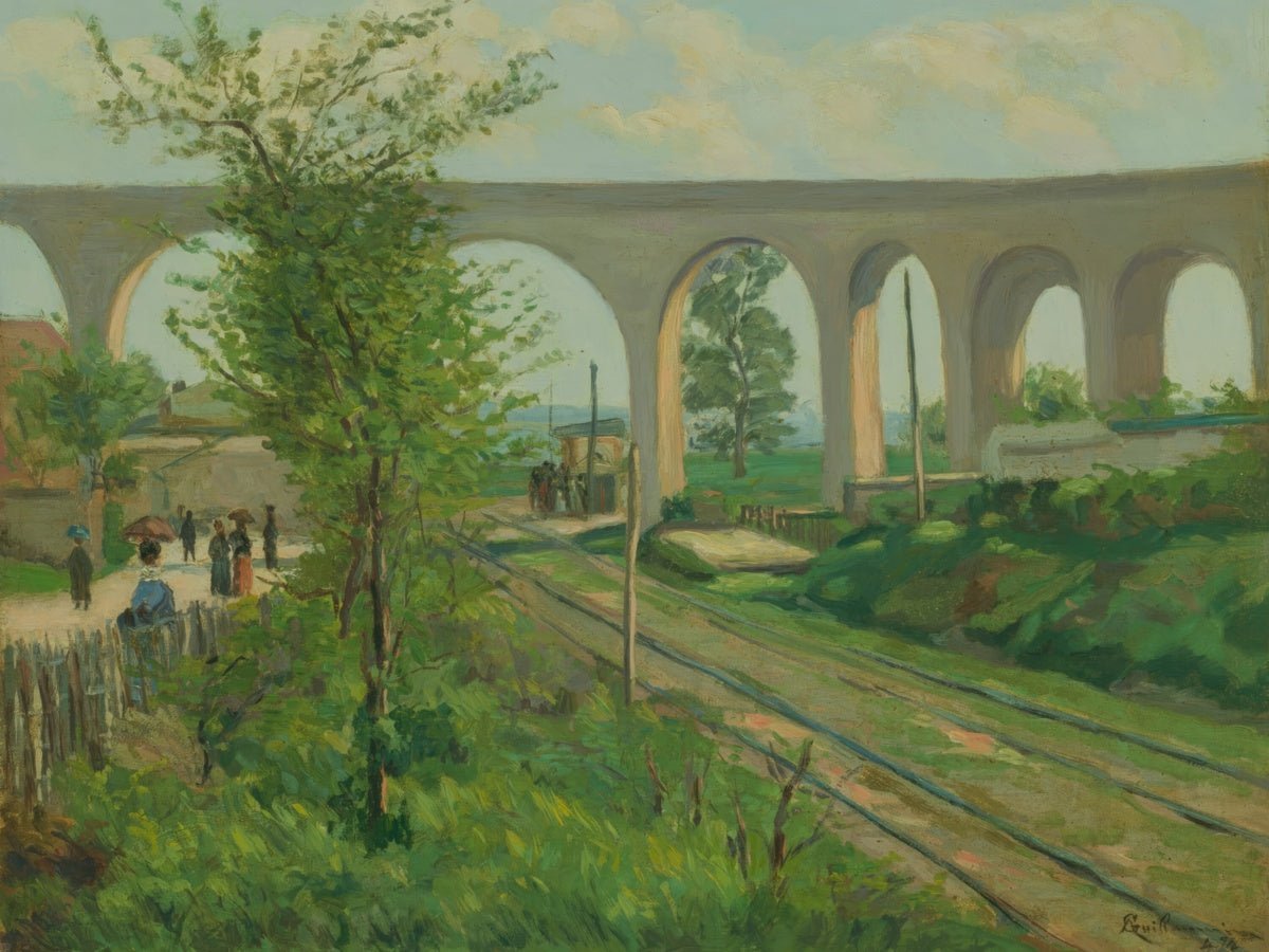 The Arcueil Aqueduct | Armand Guillaumin | Ave Legato Art Prints