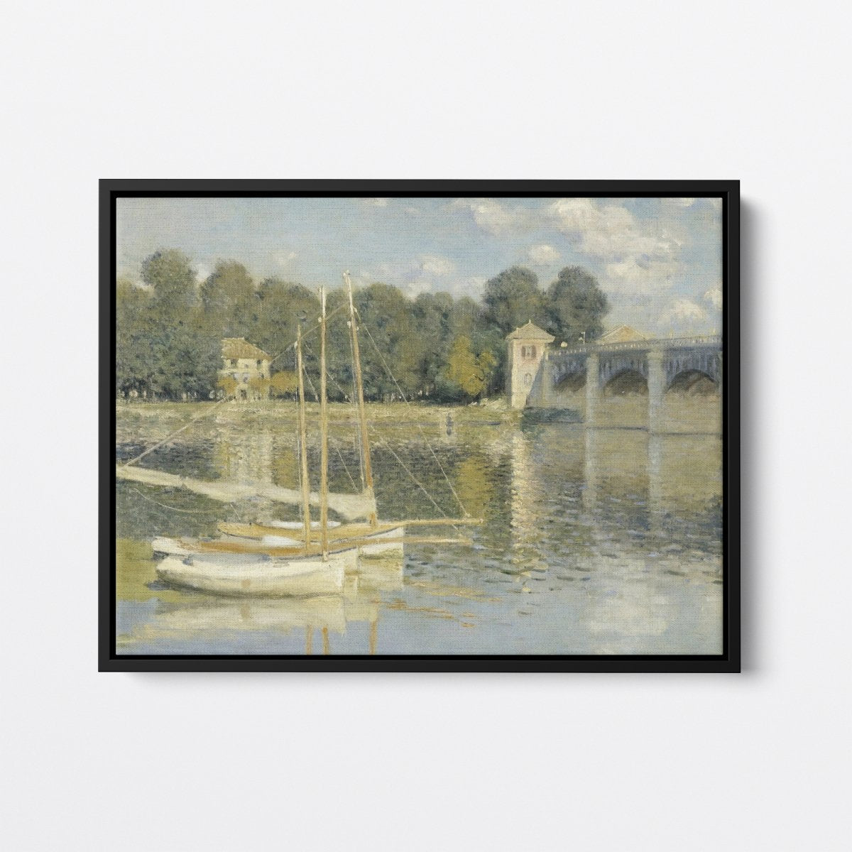 The Argenteuil Bridge | Claude Monet | Ave Legato Art Prints