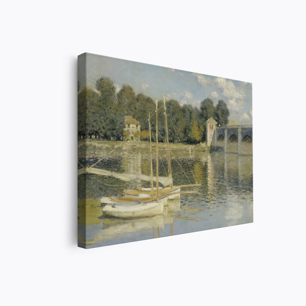 The Argenteuil Bridge | Claude Monet | Ave Legato Art Prints