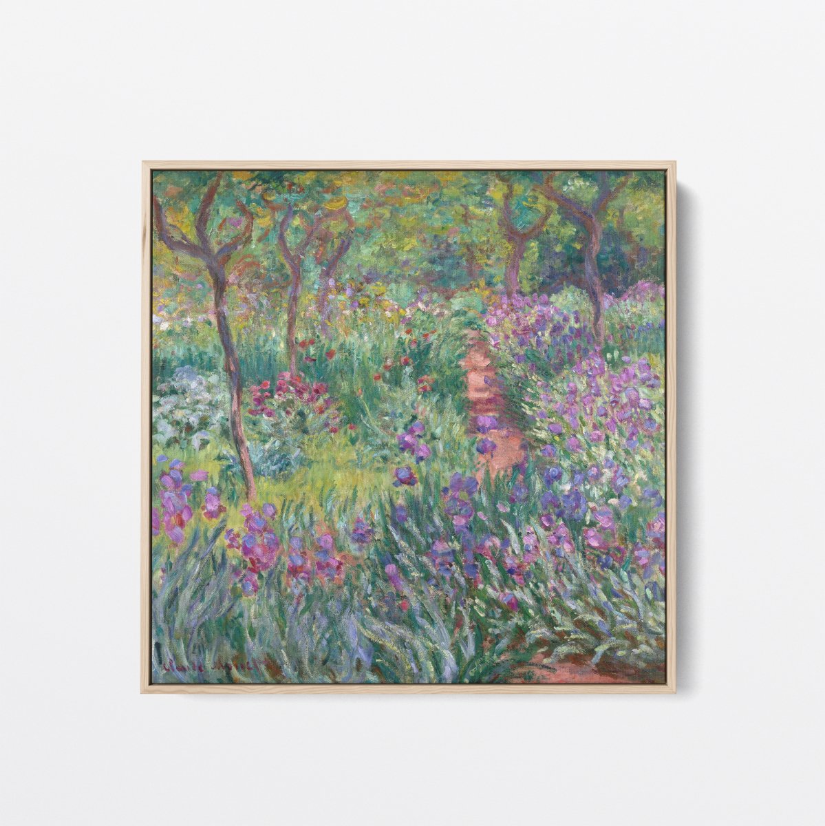 The Artist’s Garden in Giverny II | Claude Monet | Ave Legato Art Prints