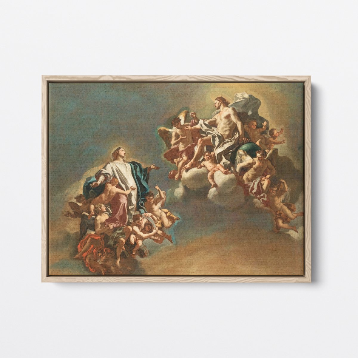 The Assumption of the Virgin | Francesco Solimena | Ave Legato Art Prints