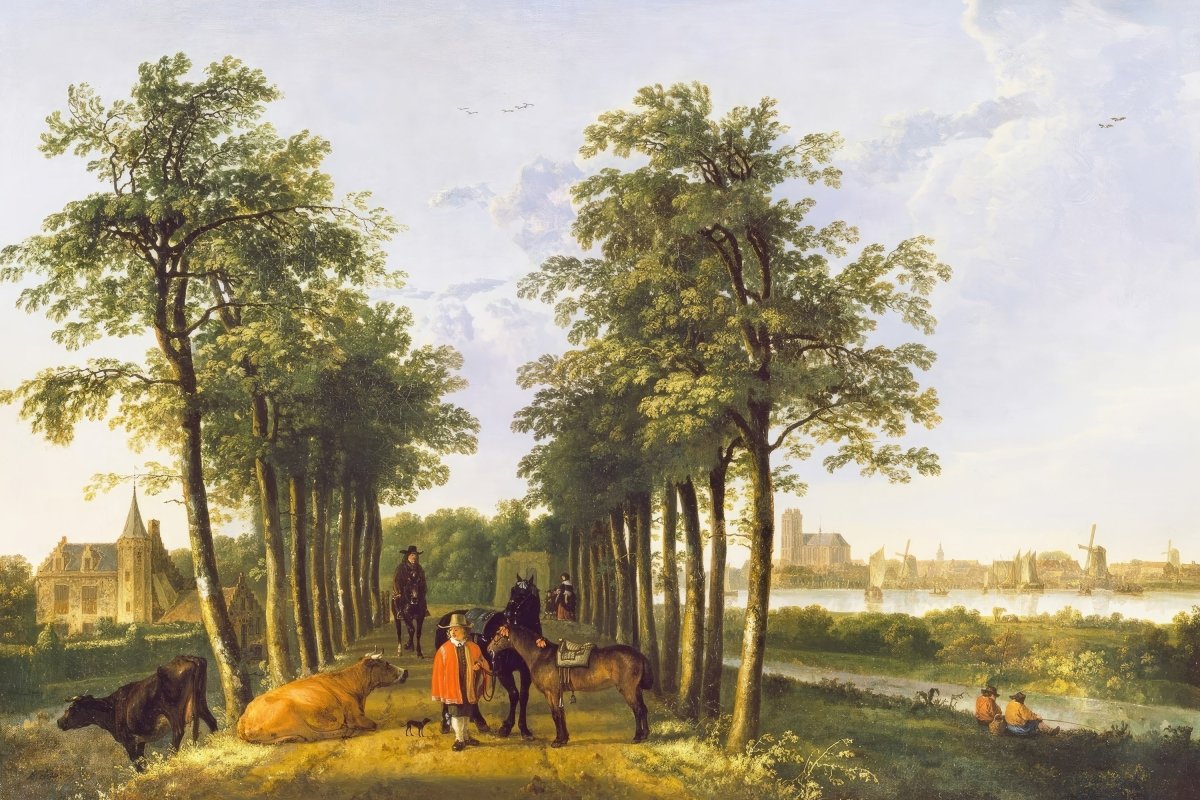 The Avenue at Meerdervoort | Aelbert Cuyp | Ave Legato Art Prints