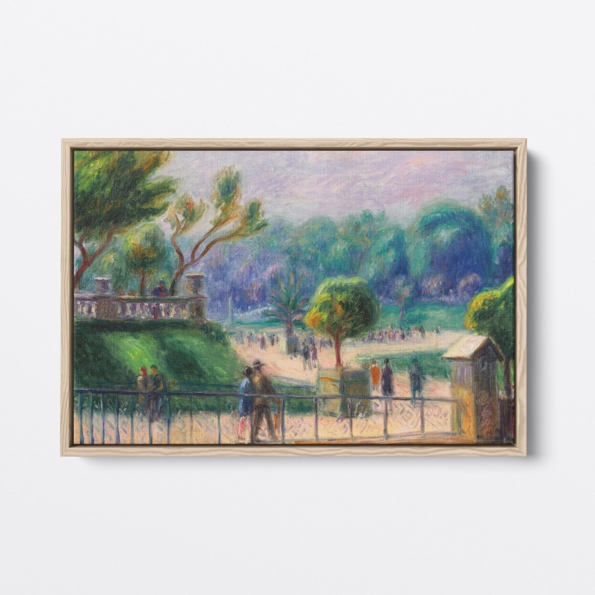 The Balustrade, Luxembourg Gardens | William Glackens | Ave Legato Art Prints