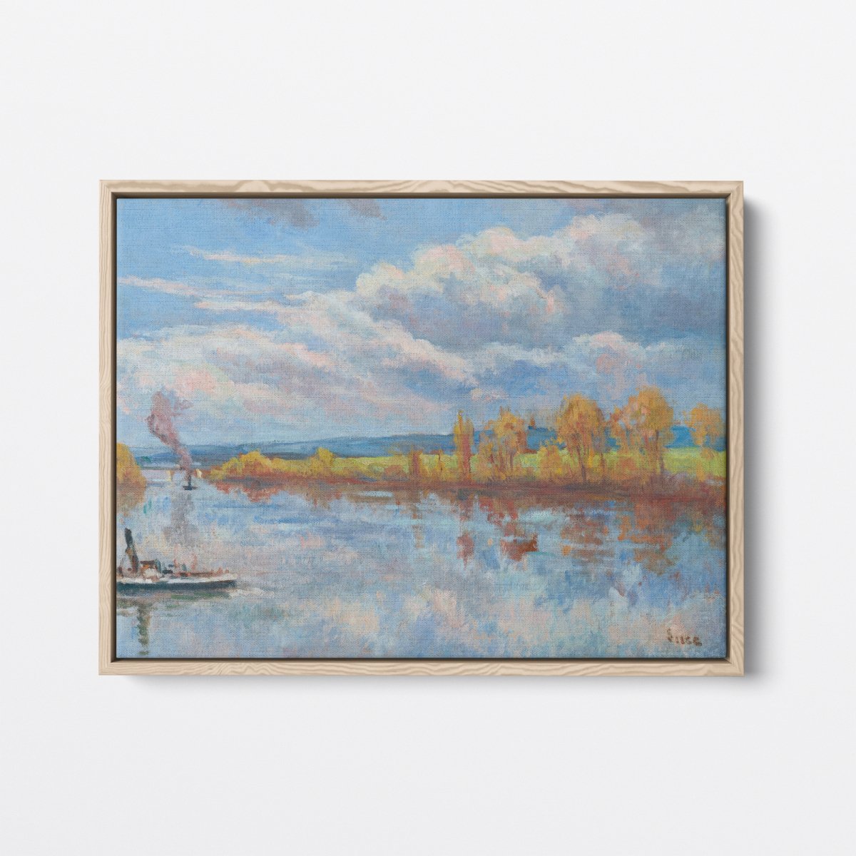 The Banks of the Seine | Maximilien Luce | Ave Legato Art Prints