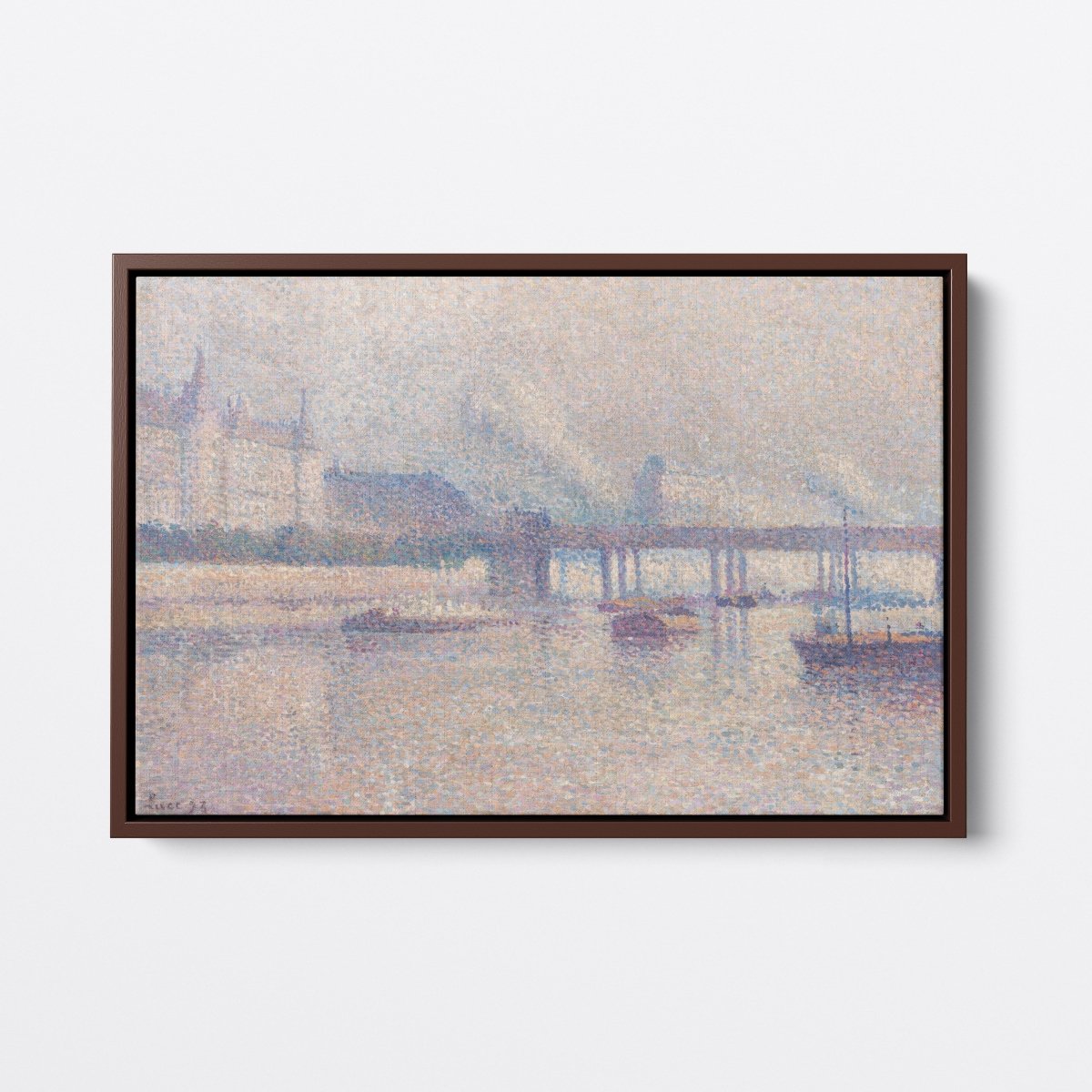 The Banks of the Seine River in Paris | Maximilien Luce | Ave Legato Art Prints