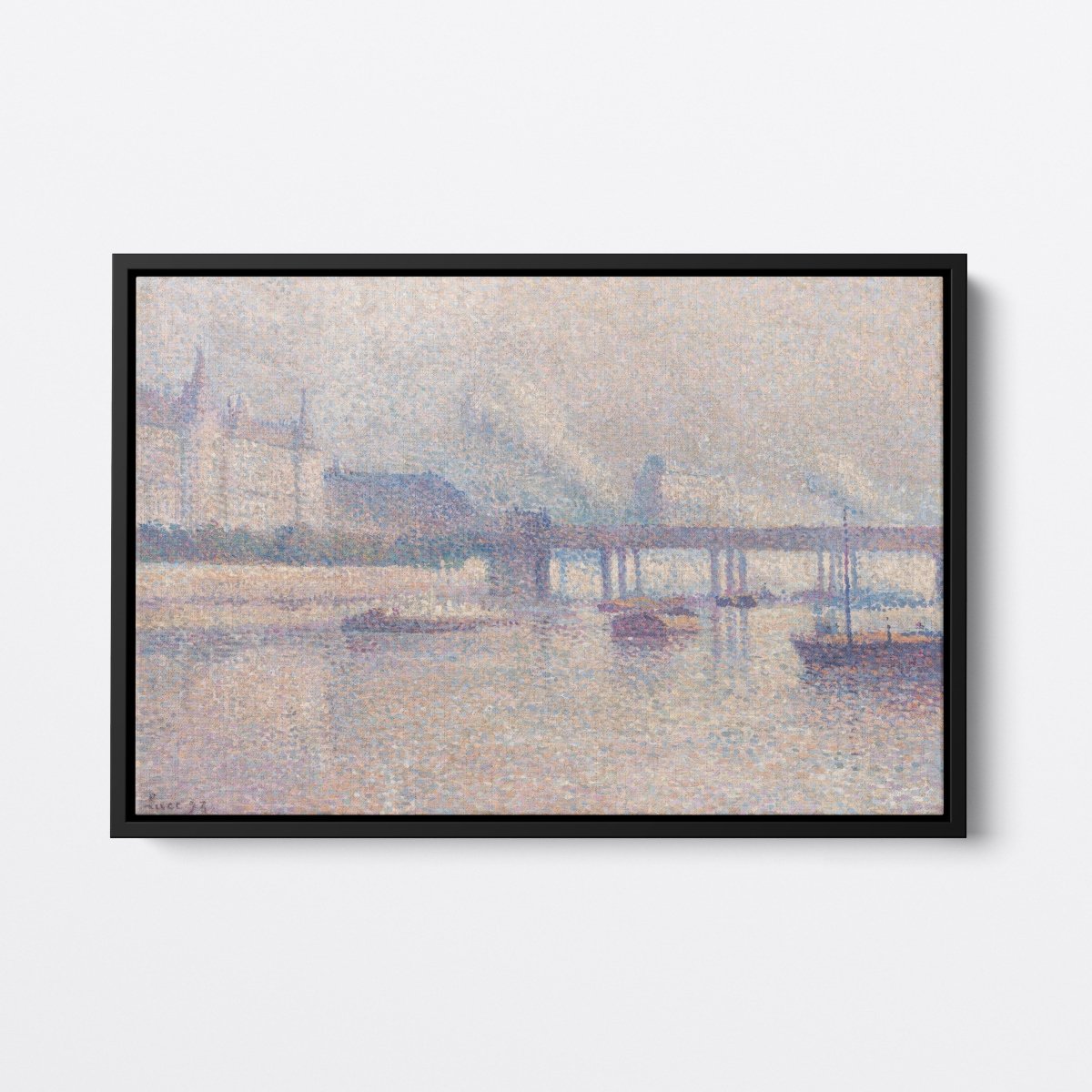 The Banks of the Seine River in Paris | Maximilien Luce | Ave Legato Art Prints