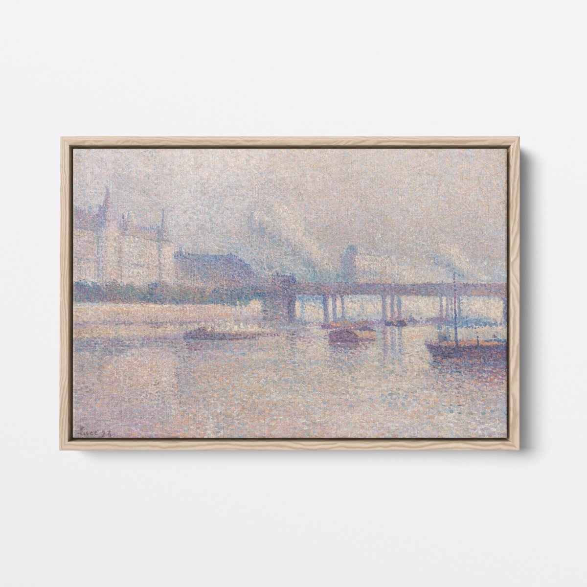 The Banks of the Seine River in Paris | Maximilien Luce | Ave Legato Art Prints