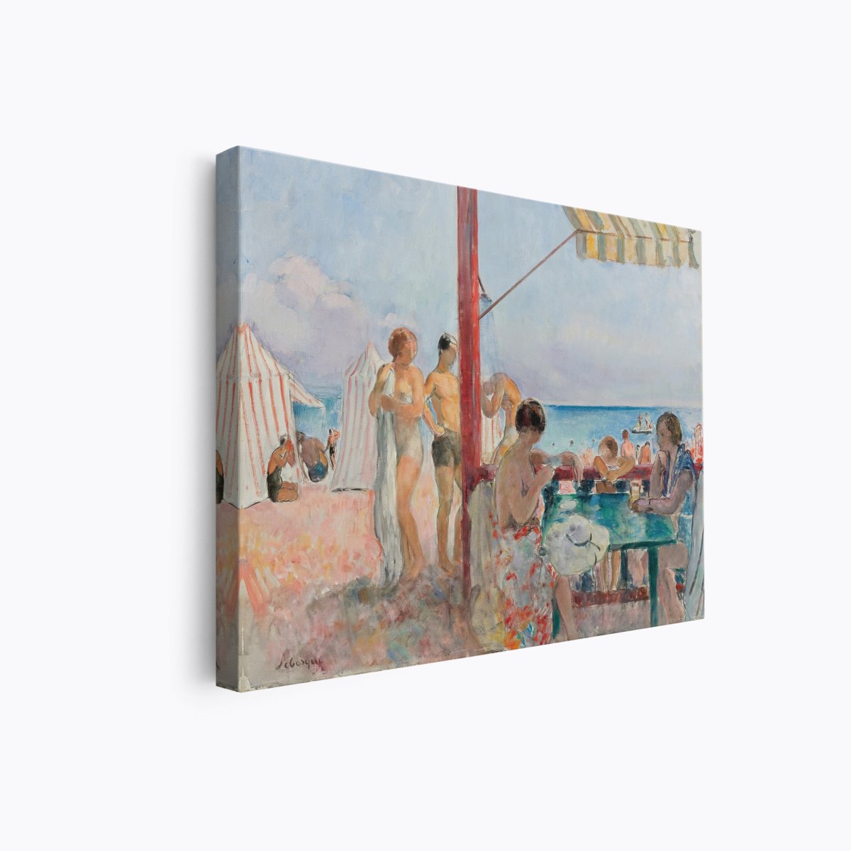 The Bar on the Beach | Henri Lebasque | Ave Legato Art Prints