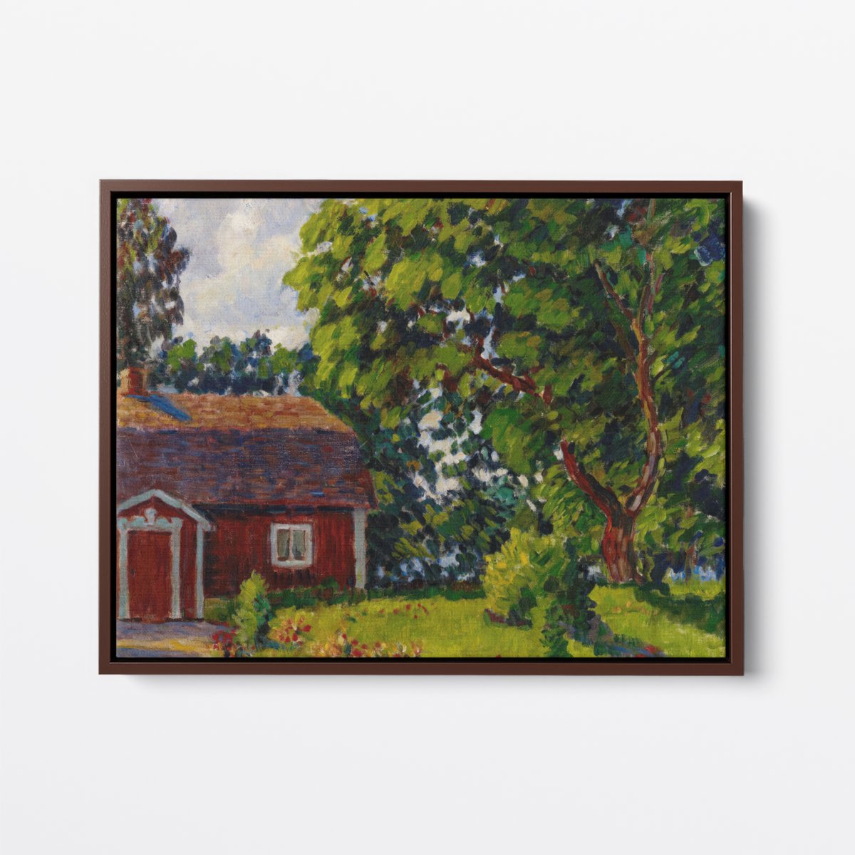 The Barnhouse | Alfred Finch | Ave Legato | Canvas Art Prints | Vintage Artwork