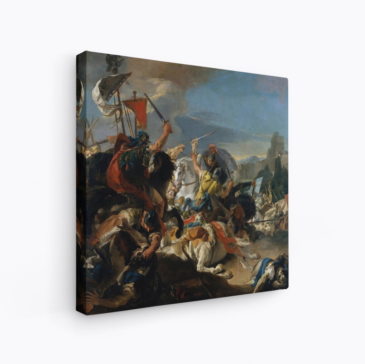 The Battle of Vercellae | Giovanni Battista Tiepolo | Ave Legato Art Prints