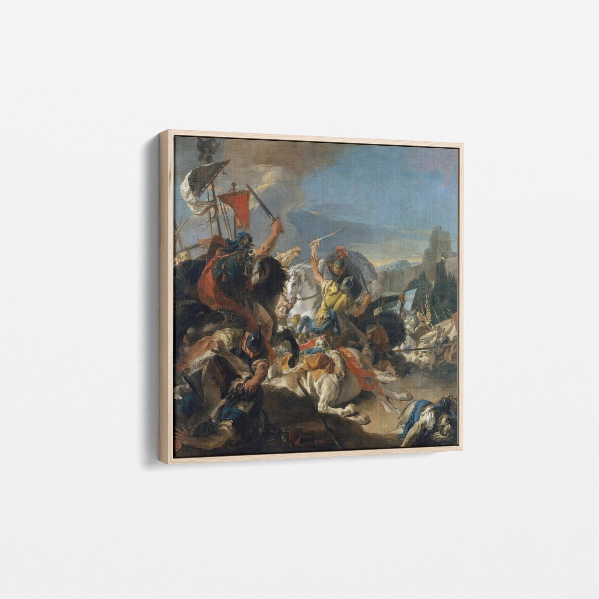 The Battle of Vercellae | Giovanni Battista Tiepolo | Ave Legato Art Prints