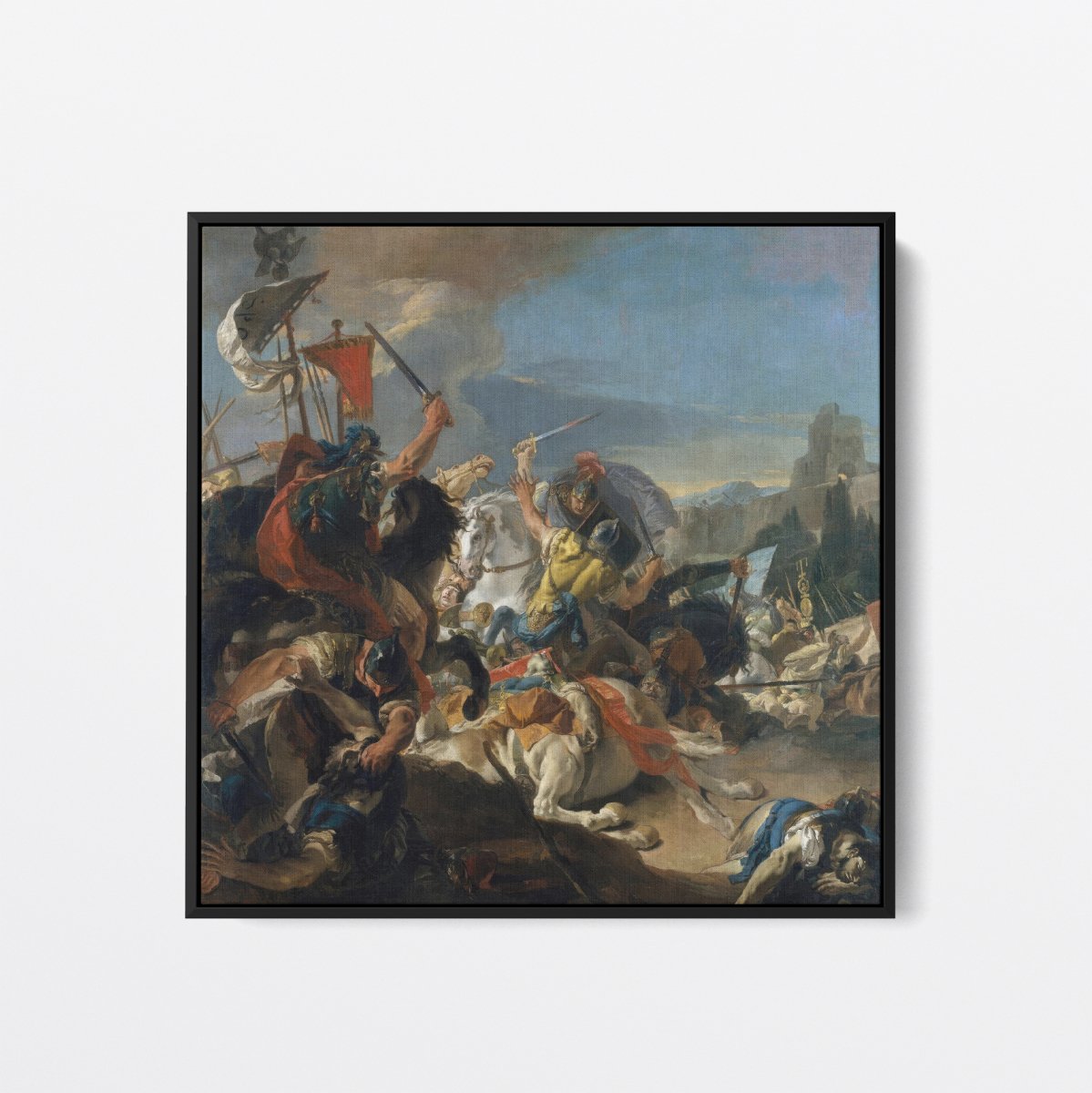 The Battle of Vercellae | Giovanni Battista Tiepolo | Ave Legato Art Prints