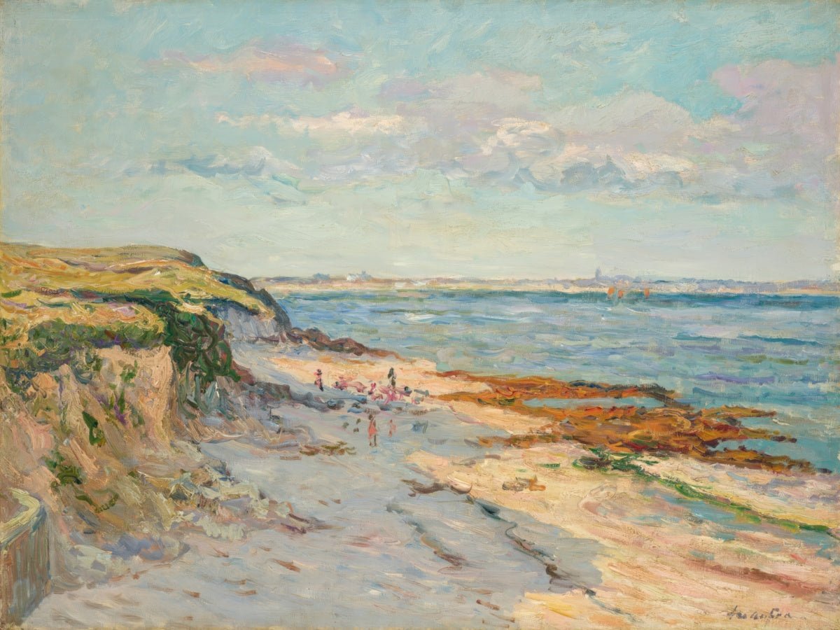 The Beach at Kerhostin | Maxime Maufra | Ave Legato Art Prints