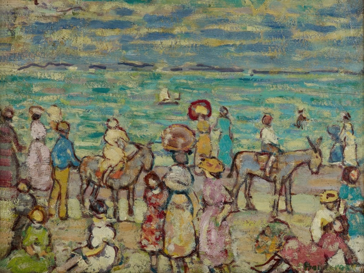 The Beach | Maurice Prendergast | Ave Legato Art Prints