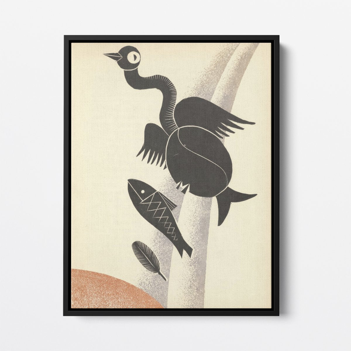 The Bird from the Waterfall | Pierre Pinsard | Ave Legato Art Prints