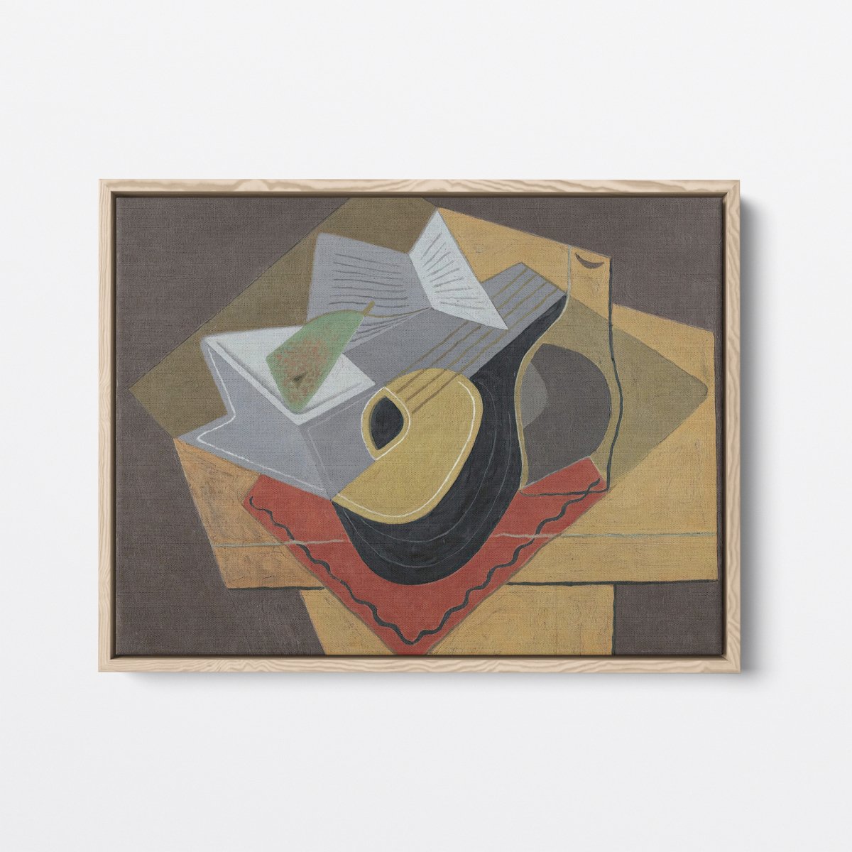 The Black Mandolin | Juan Gris | Ave Legato Art Prints