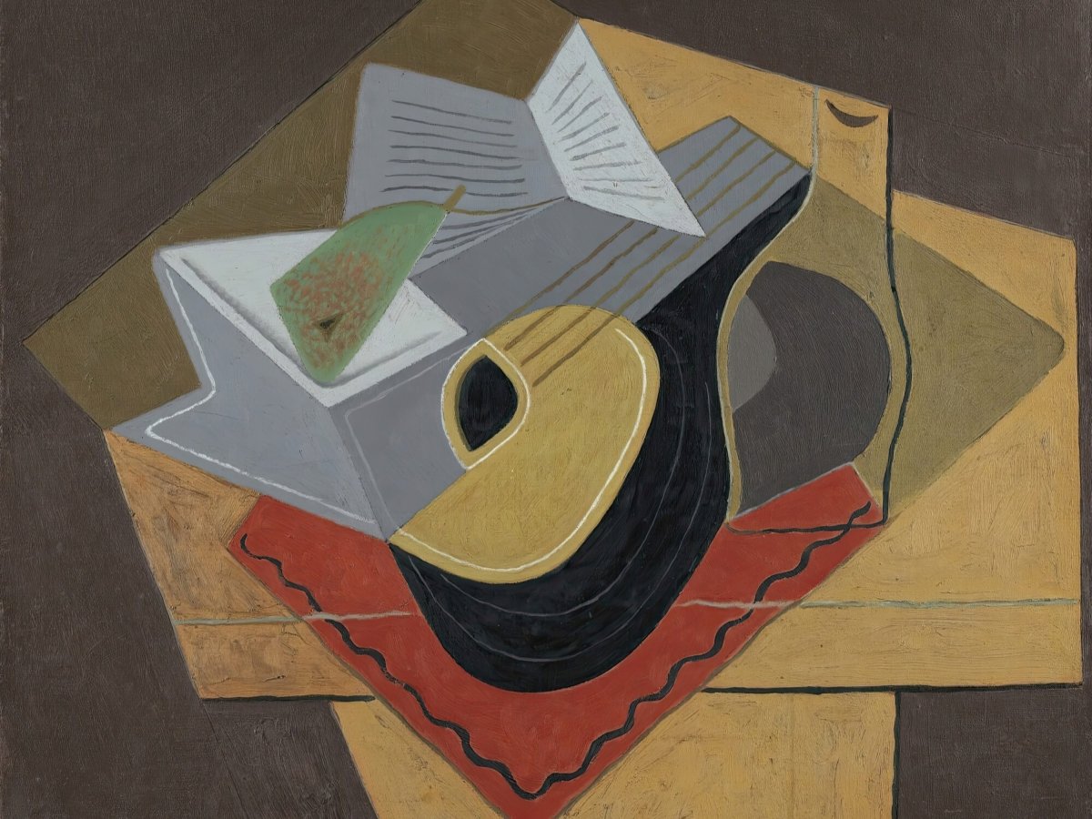 The Black Mandolin | Juan Gris | Ave Legato Art Prints