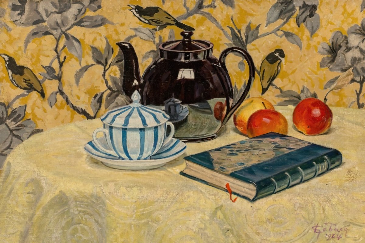 The Black Teapot | Georges Lebacq | Ave Legato Art Prints