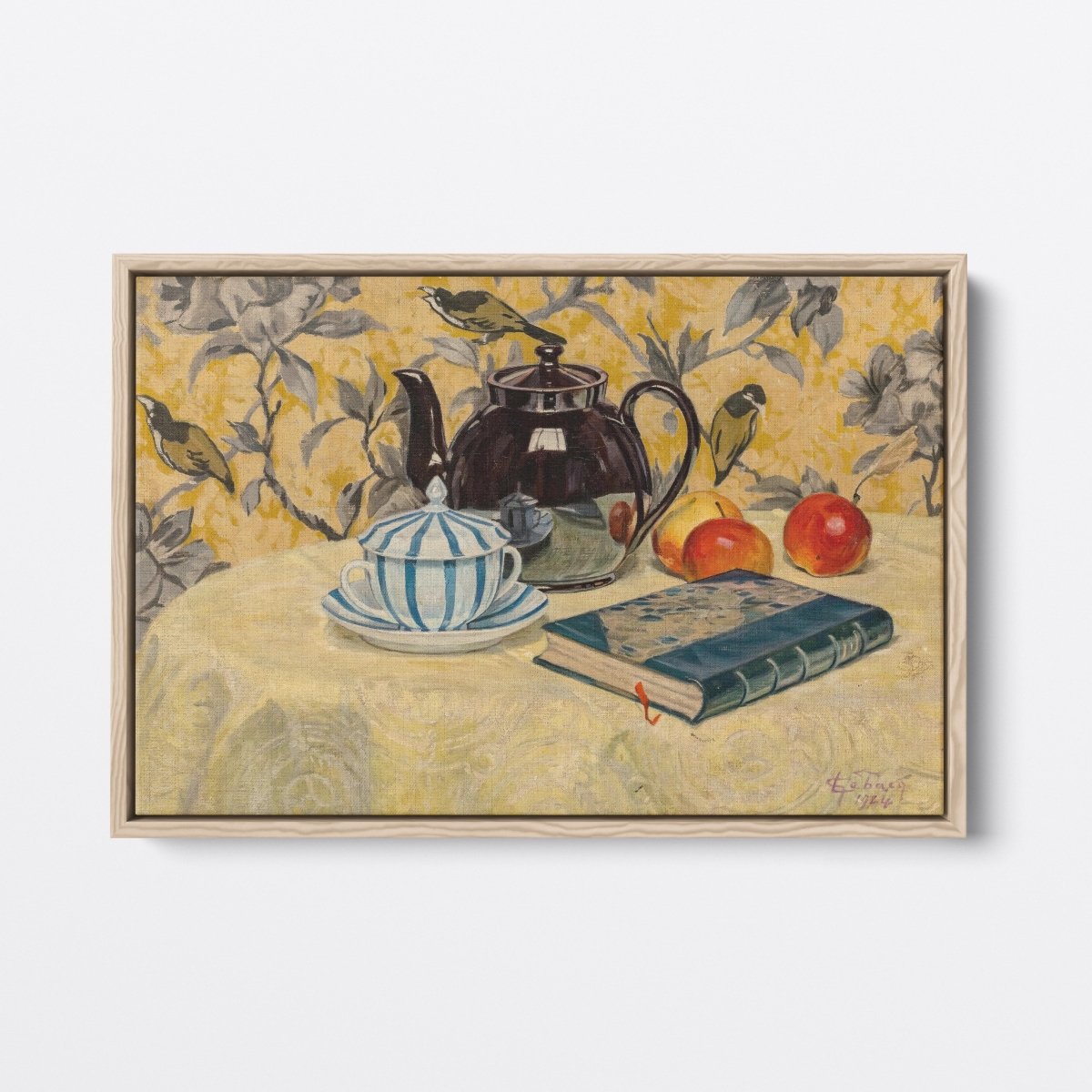 The Black Teapot | Georges Lebacq | Ave Legato Art Prints