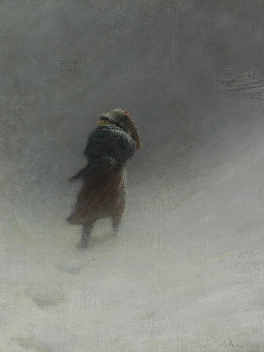 The Blizzard | Joseph Farquharson | Ave Legato Art Prints