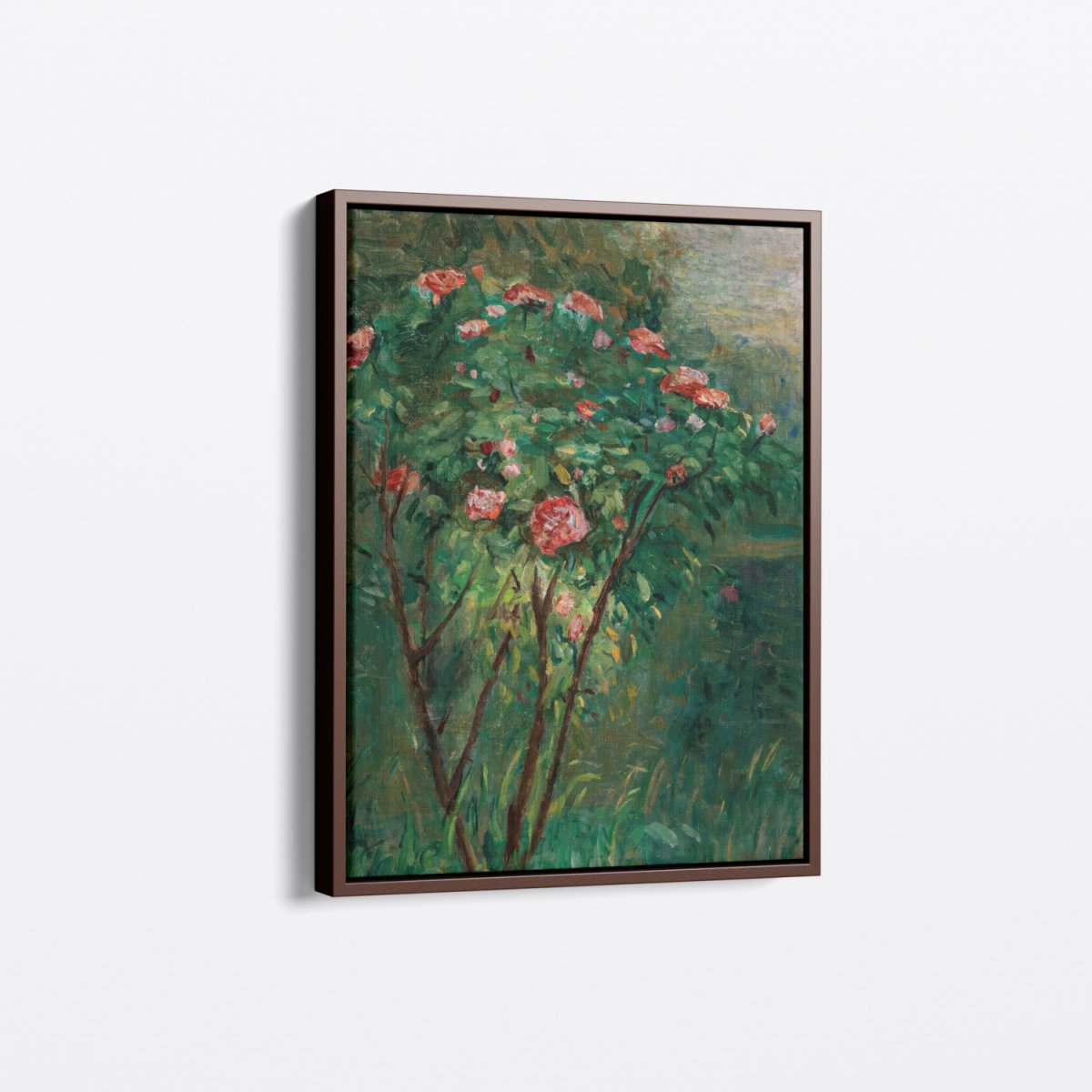 The Blooming Rosebush | Gustave Caillebotte | Ave Legato Art Prints